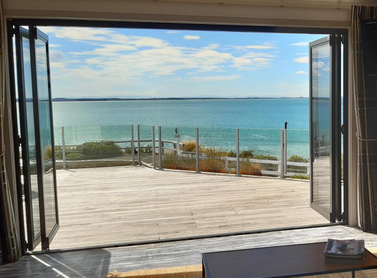 הוילה Best Waterfront Deck In Riverton מראה חיצוני תמונה